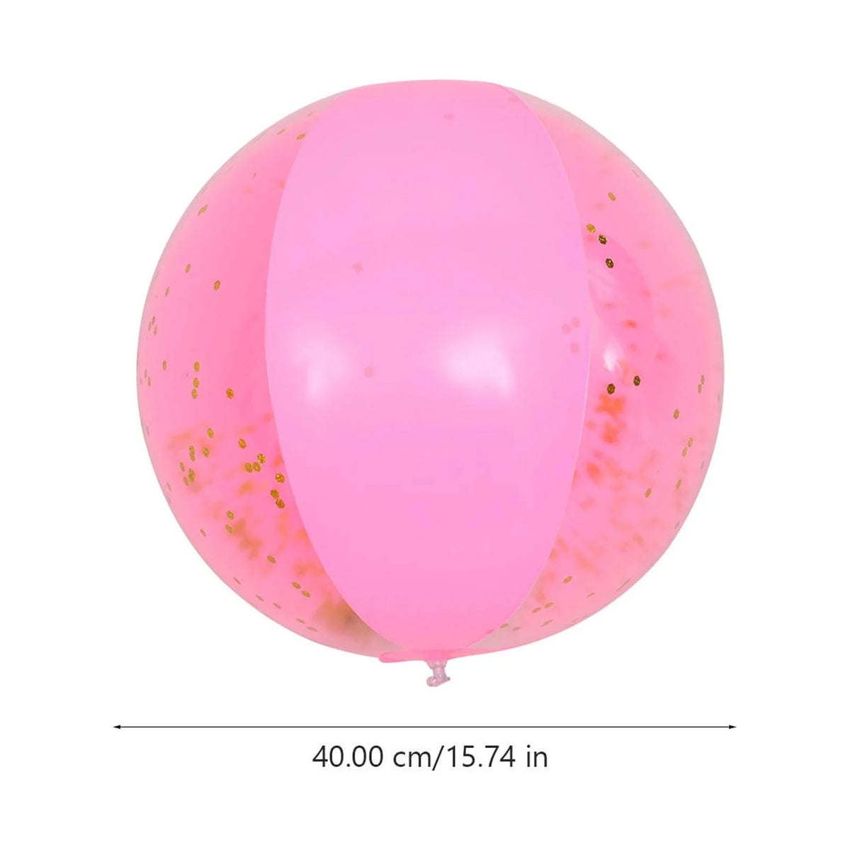 Golden Transparent Beach Balls G78862