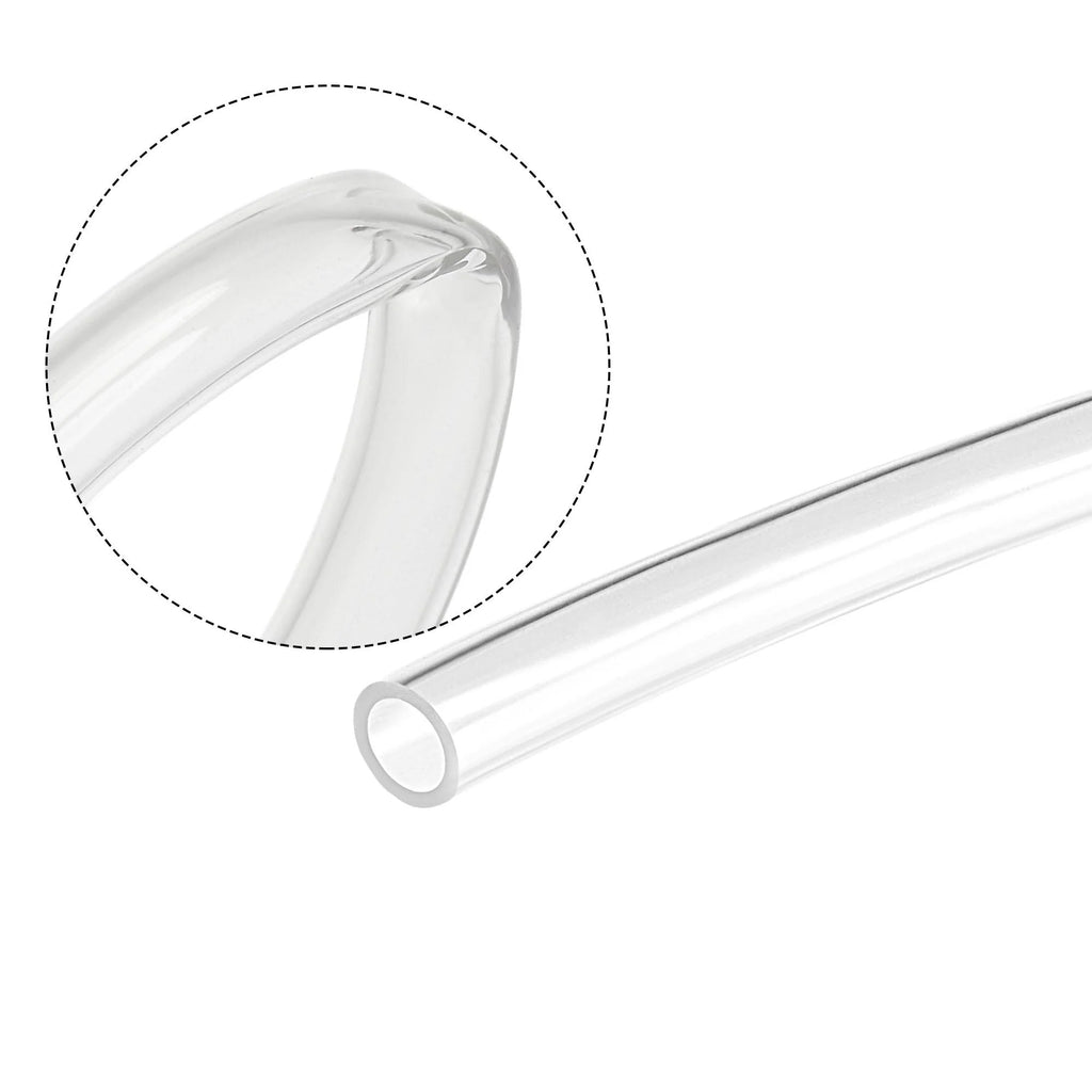 PVC Clear Vinyl Tubing 6mm ID 8mm OD 16m Plastic Pipe Hose K11411