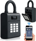 Black Bluetooth Smart Security Lock Box V3656