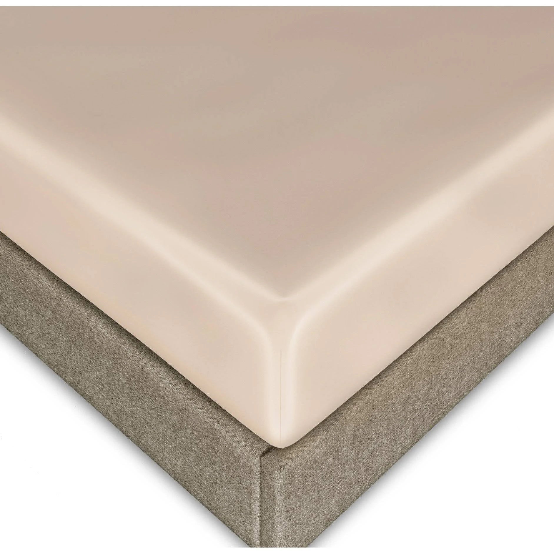 Silk Fitted Sheet, Full / 15x22 Pocket / Sand K187011