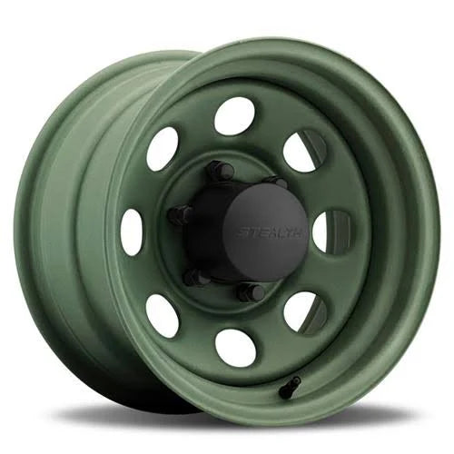 Camo Green 8x165.10mm 8x6.5 inch Steel Wheels K627912