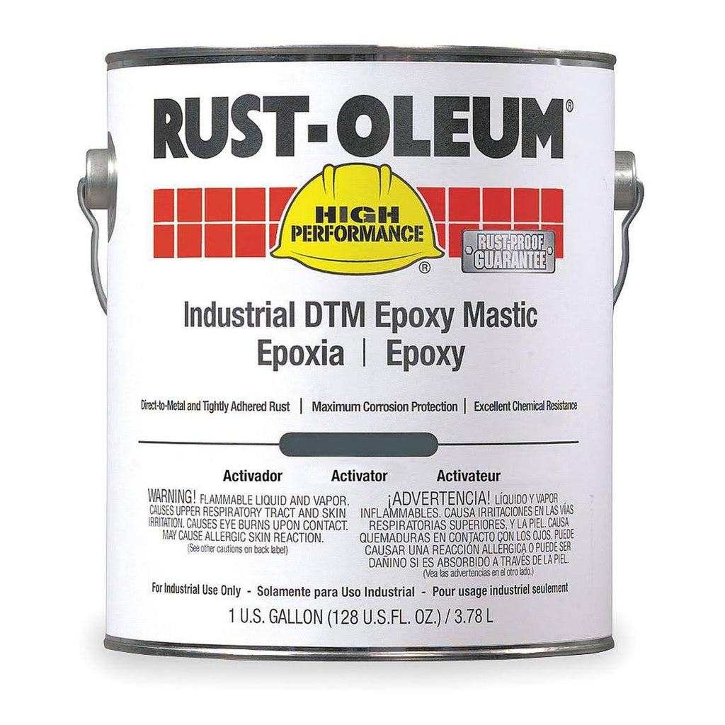 Safety Blue Epoxy Mastic Coating, 1 Gal U8031