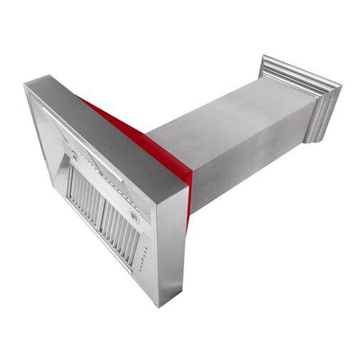 Red Matte Range Hood Shell X952760