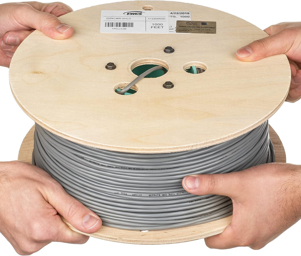 22 AWG 4/C Shielded Sound & Security Cable - 1000 Feet A7315