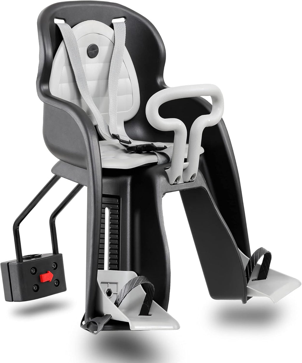 Bicycle Baby Seat Carrier with Handrail Front Mounted Child Bike Seat A5243