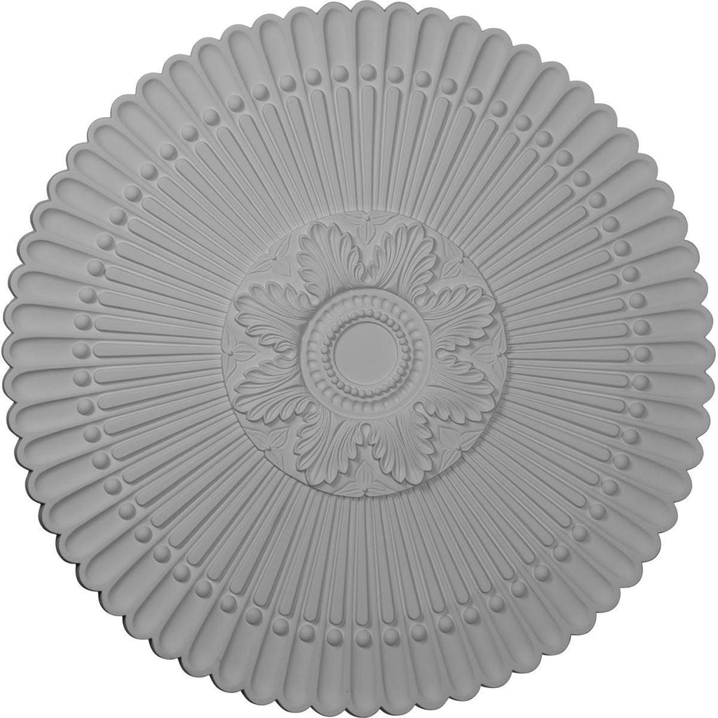 30x22OD x 1 1/4x22P Hand-Painted Ceiling Medallion K931929