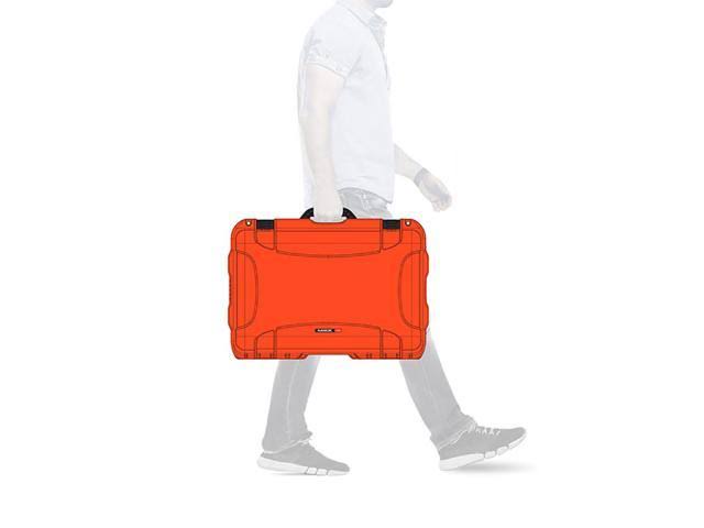 Orange Rolling Waterproof Hard Carrying Case B156805