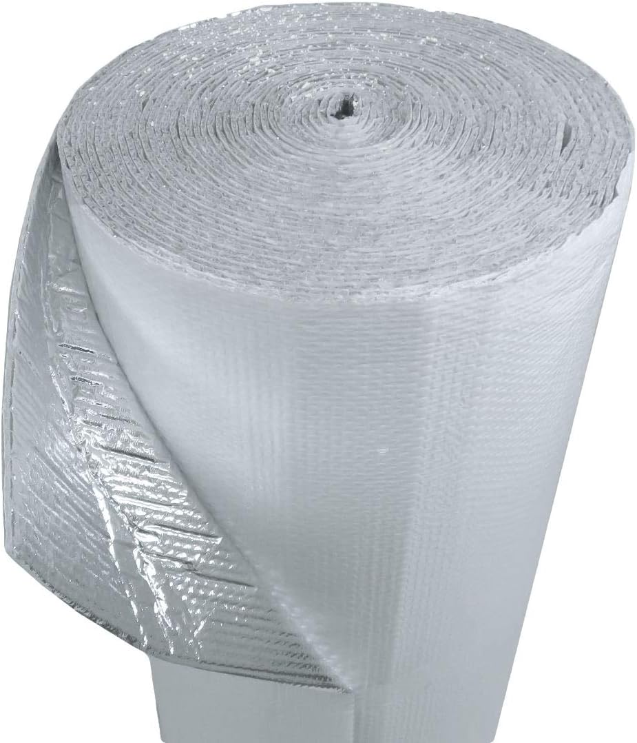 24" x 100' White Double Bubble Reflective Foil Insulation R8 M3098