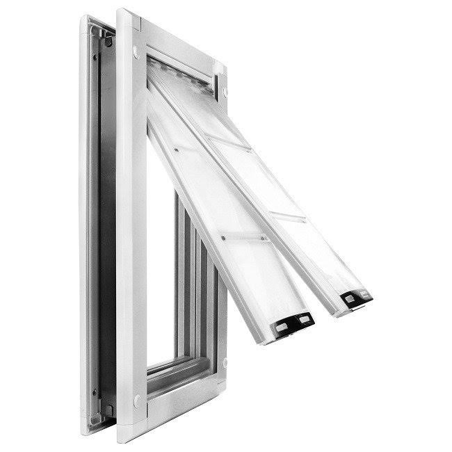 Tan Double Flap Pet Door R304325