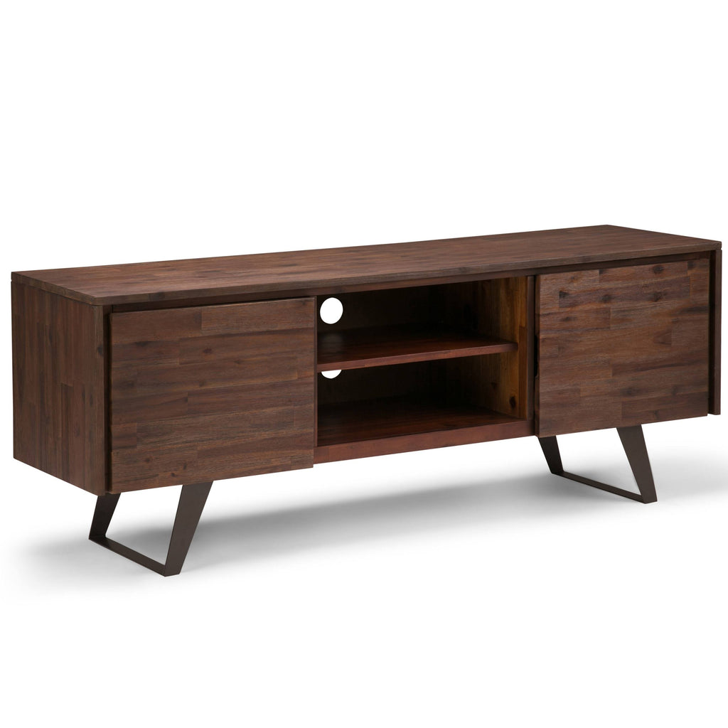 Solid Acacia Wood TV Media Stand O8820