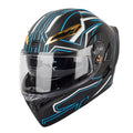 Motorbike Helmet with Dual Visor D92058