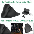 Matte Black Motorcycle Front Spoiler Cover Mudguard with Mounting Bracket H75552