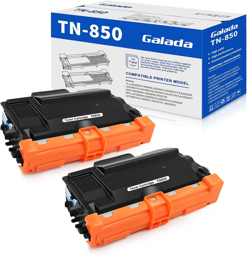 Black High Yield 2 Pack Toner Cartridge Q74799