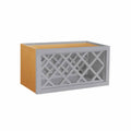 Gray 30 inch Wide x 15 inch Tall Wall Cabinet W58325