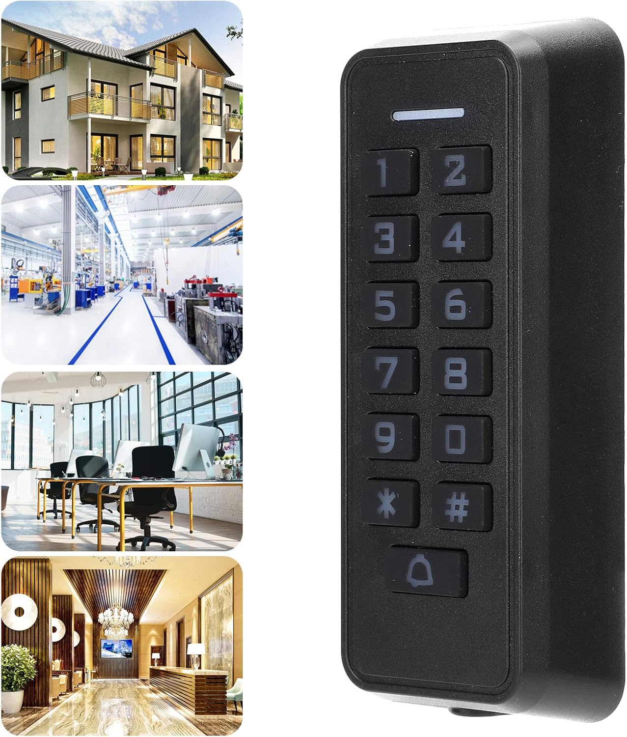 125KHz RFID Wireless WIFI Access Control Keypad with Backlight R9363
