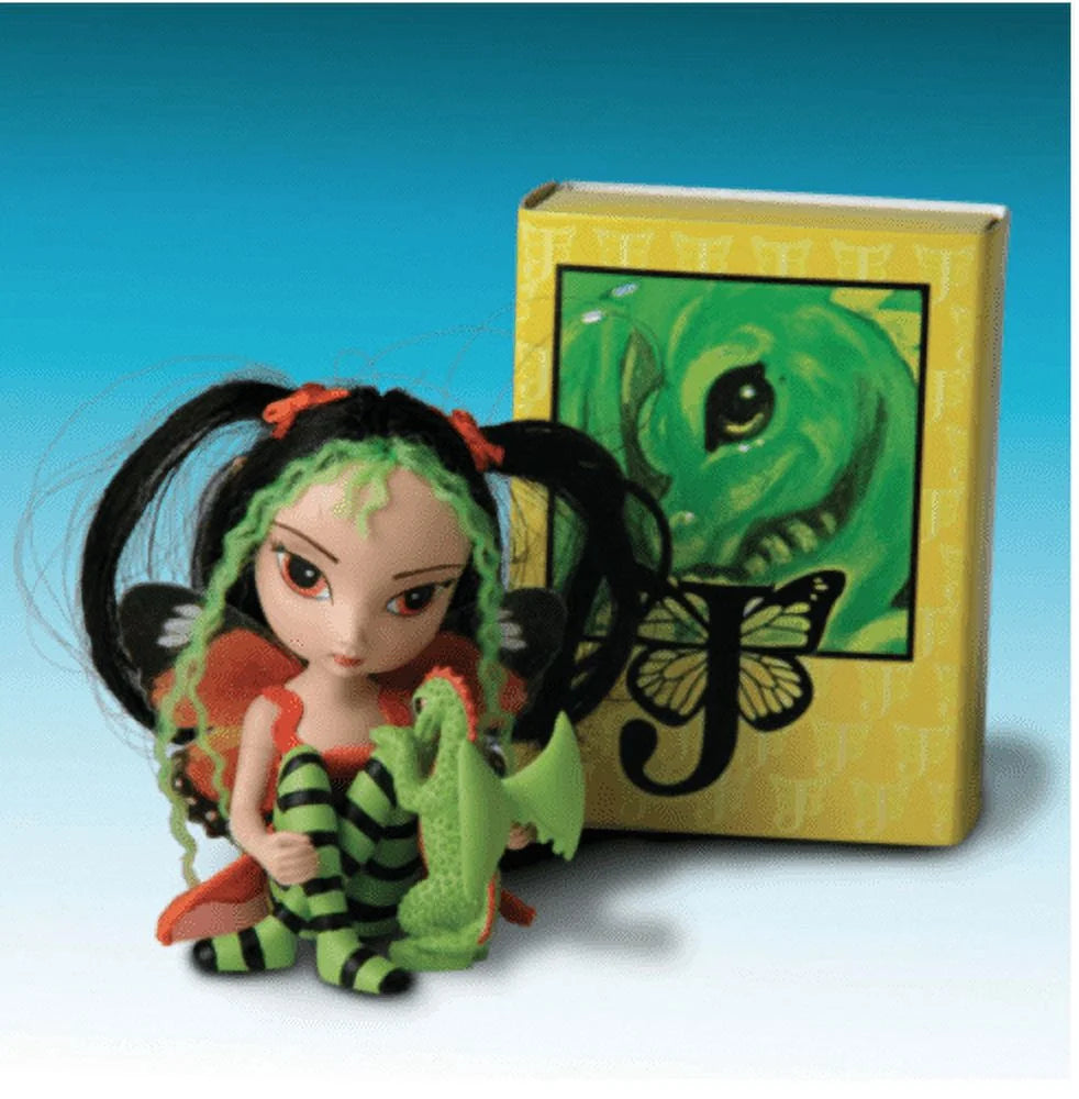 Onyx Dragon Fairy Figurine Doll A652077