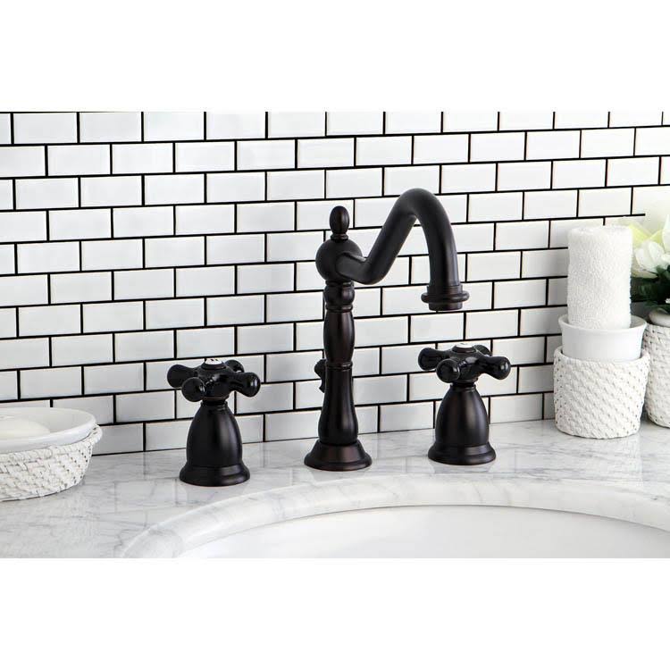Oil Rubbed Bronze Widespread Lavatory Faucet O121