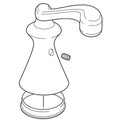 Venetian Bronze Metal Lever Handle Kit G418