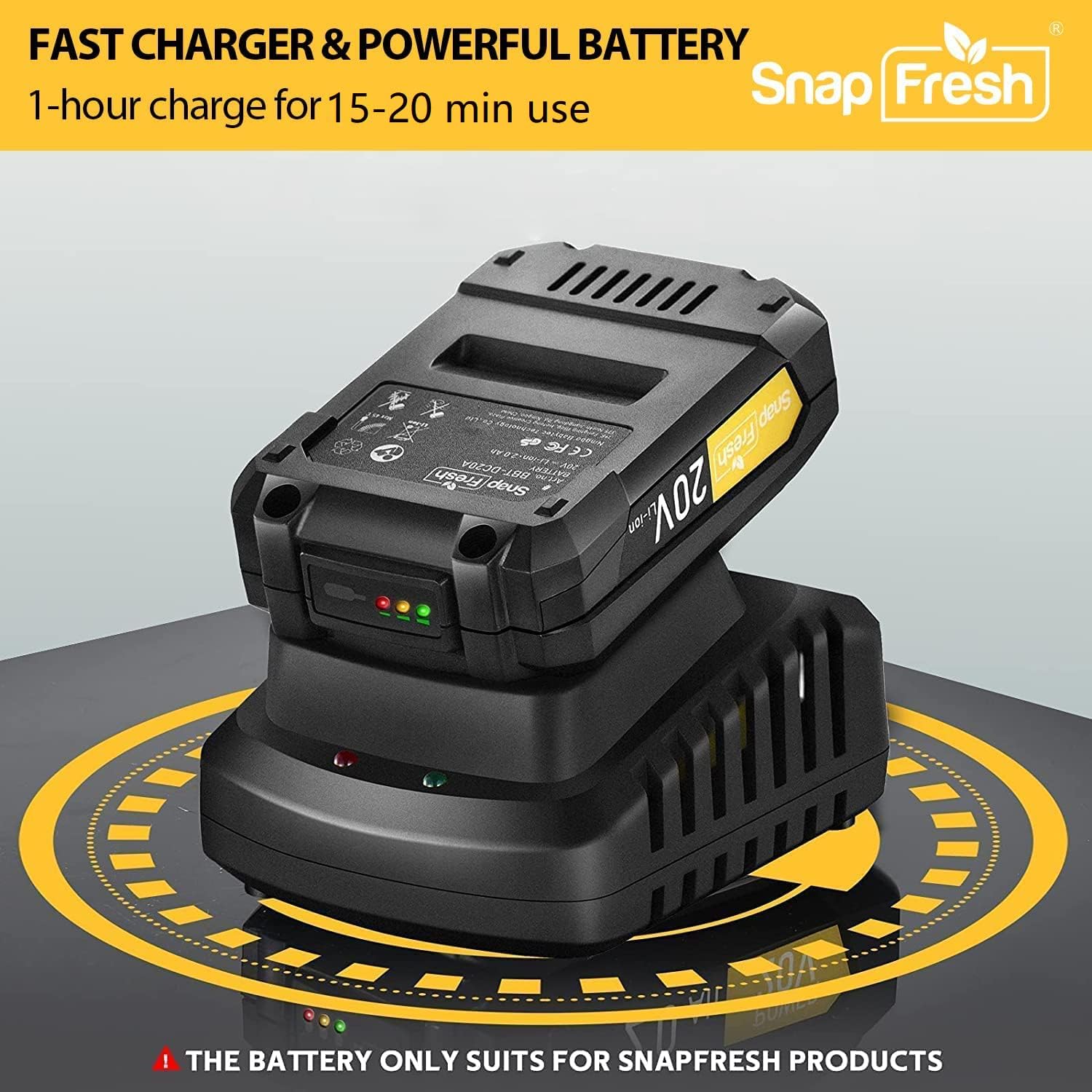 20V Cordless Leaf Blower with Battery & Charger U730838