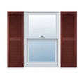 Open Louver Shutters with Shutter-Loks, Per Pair Z837