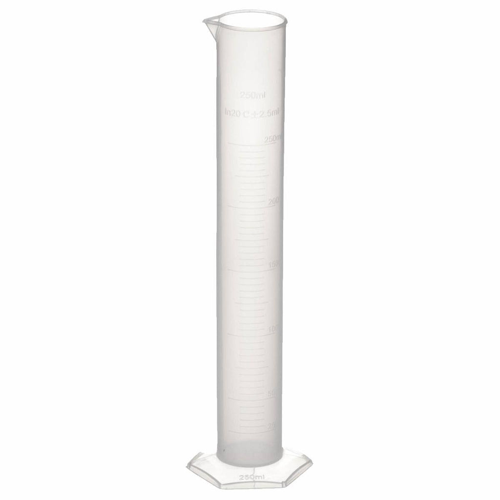 250Ml PP Graduated Cylinder, PK 12 N8375
