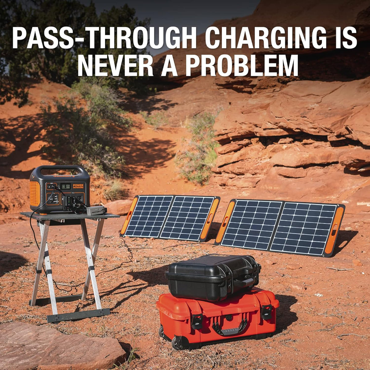 Portable Power Station 1002Wh Solar Generator with 3 AC Outlets P739921