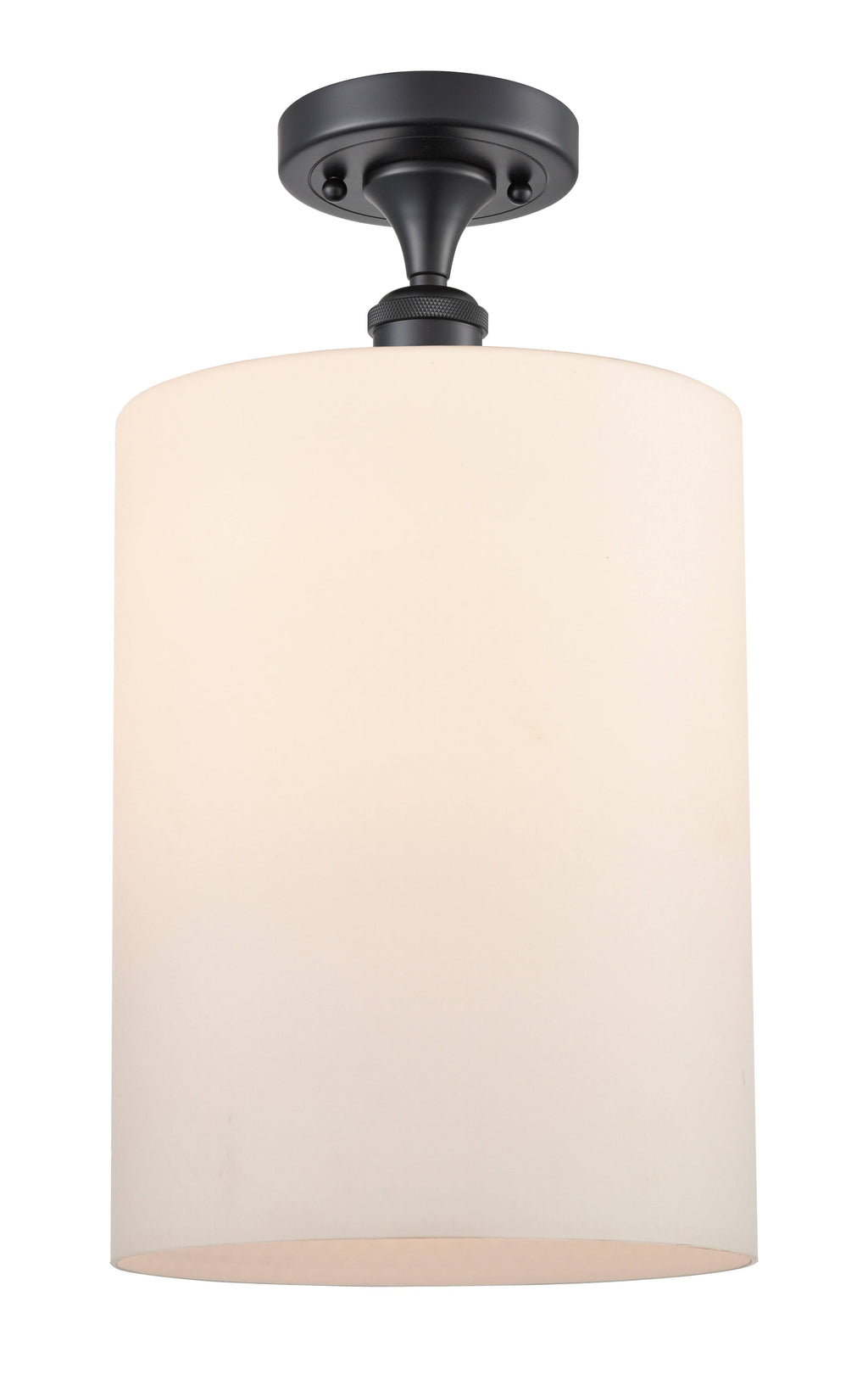 Matte Black 1 Light Semi-Flush Mount J711013