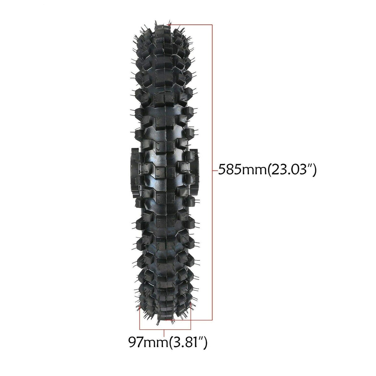 16" 90/100-16 Rear Wheel Tire Rim + 428 37T Sprocket for 110cc 125cc 140cc 150cc Dirt Bike P2033