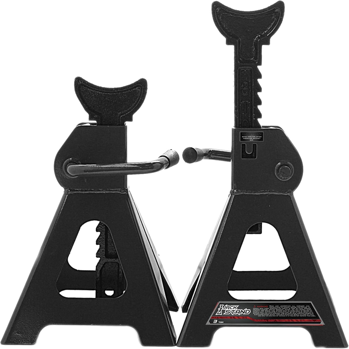 6 Ton Capacity Steel Jack Stands, Pack of 2 K3378