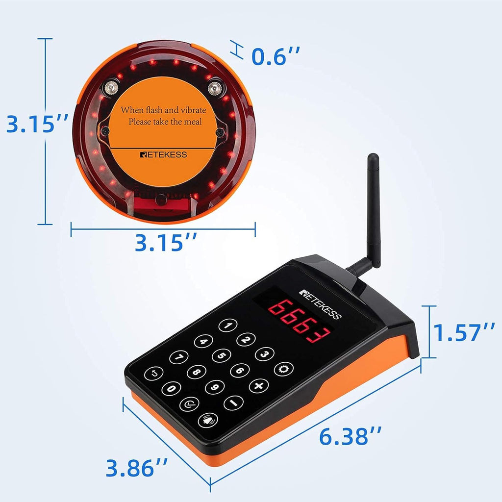 10 Pagers IP67 Waterproof Buzzer J846193