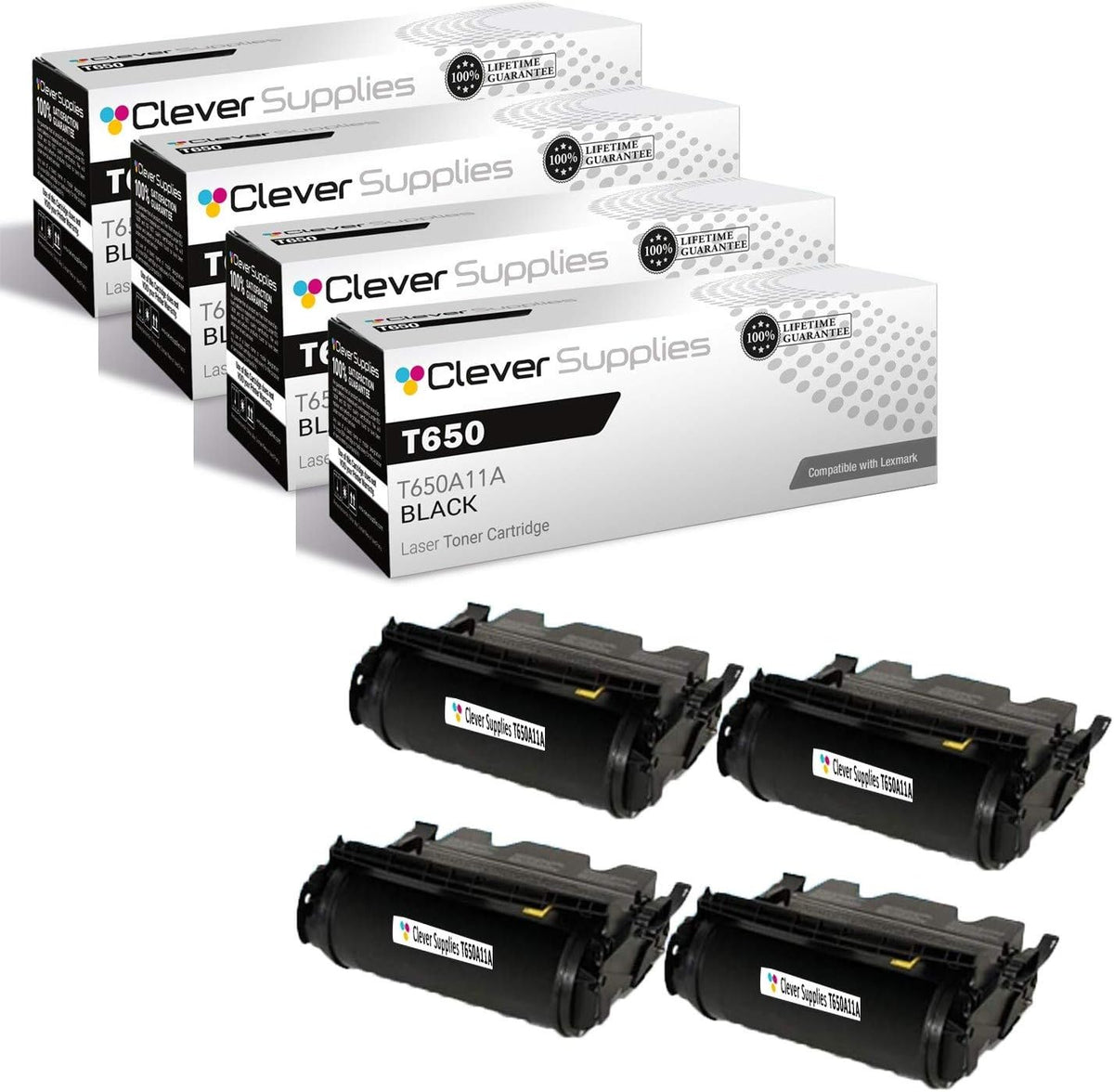 Black Toner Cartridge 4 Pack G4471