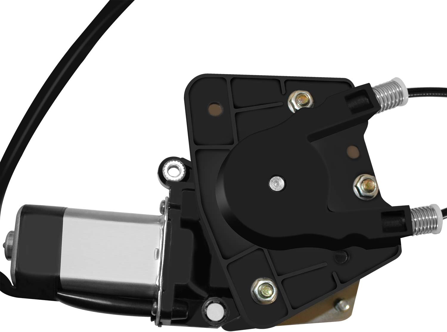 Front Drive Side Power Window Regulator Motor Assembly for 1998-2004 Dodge Durango & 2000-2004 Dodge Dakota Pack of 2 D55016