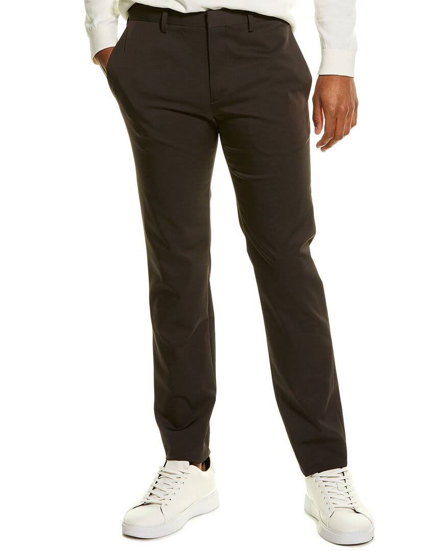 Brown Technical Twill Pants U57138