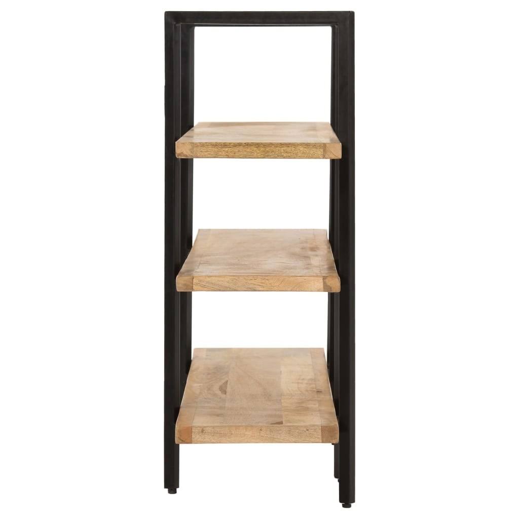 4-Tier Solid Mango Wood Bookcase C235