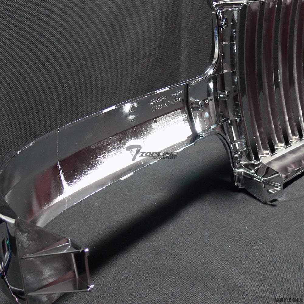 Chrome Vertical Front Grille for Chevy Silverado Tahoe Suburban F979