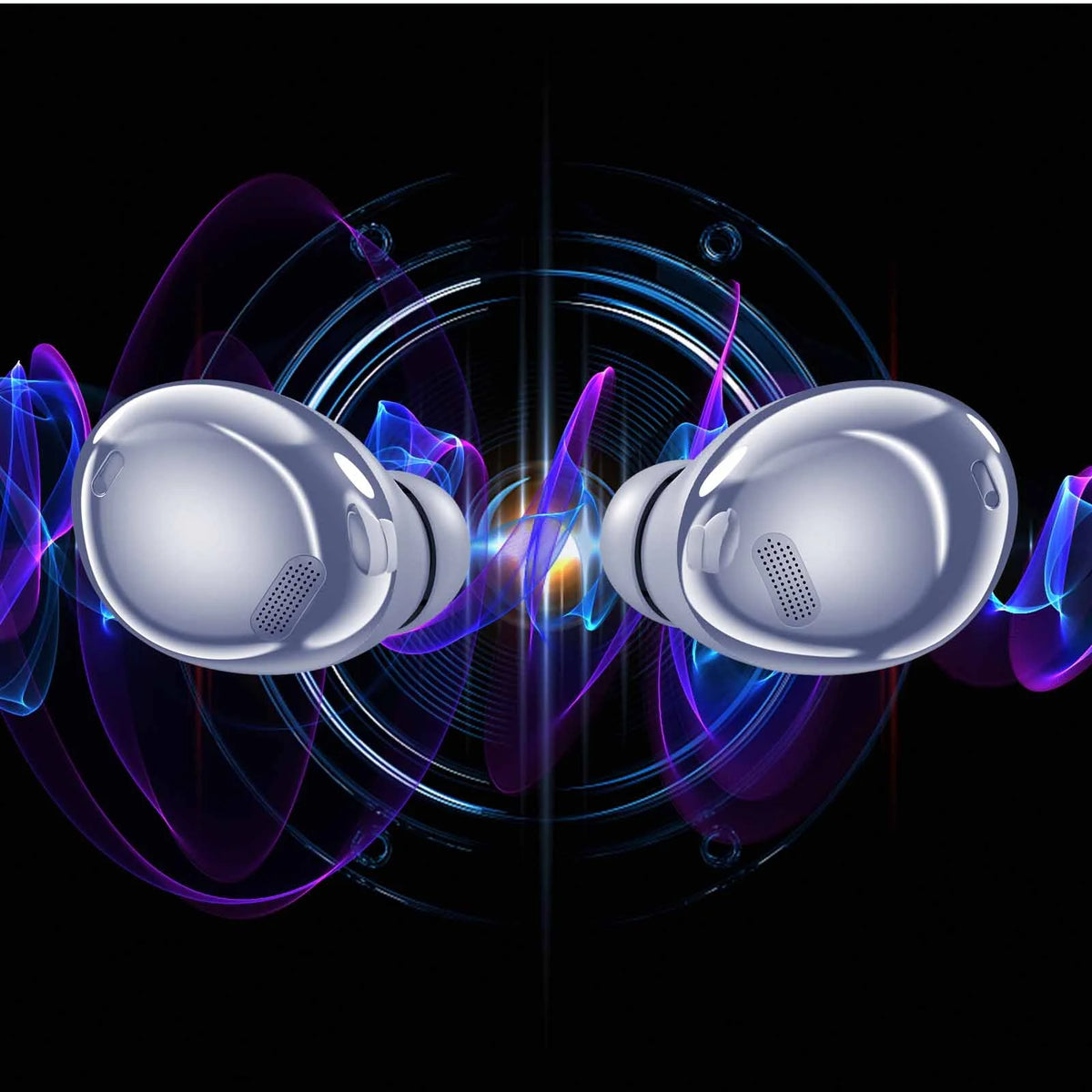 Amethyst Purple True Wireless Bluetooth Earbuds with Charging Case Z745996