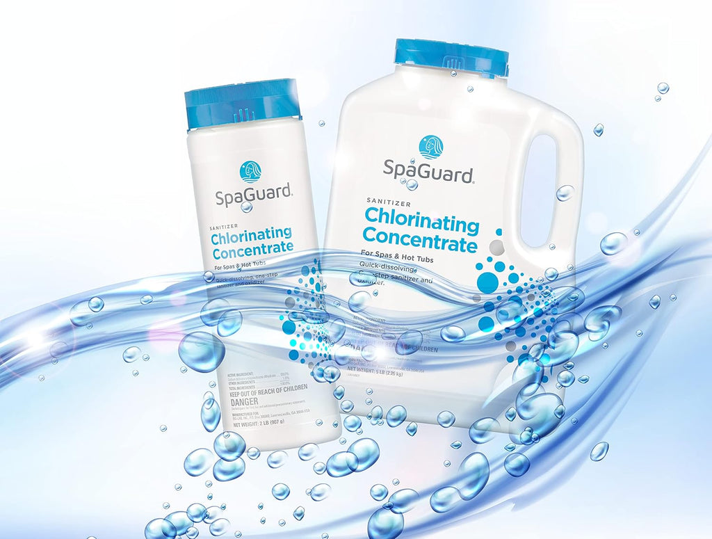 Chlorinating Concentrate 5lb Bundle Spa and Hot Tub Sanitizer and Oxidizer Chemicals 3 Units R651