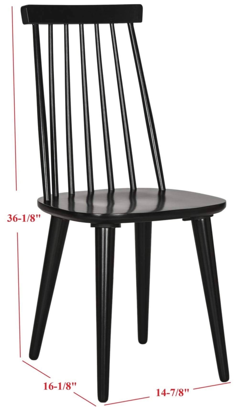 Natural Spindle Side Chair, Set of 2 Q895432