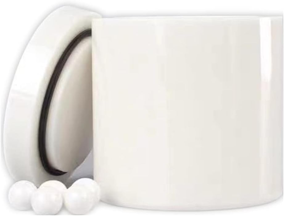 250ml PTFE Lab Ball Mill Grinding Jar X285