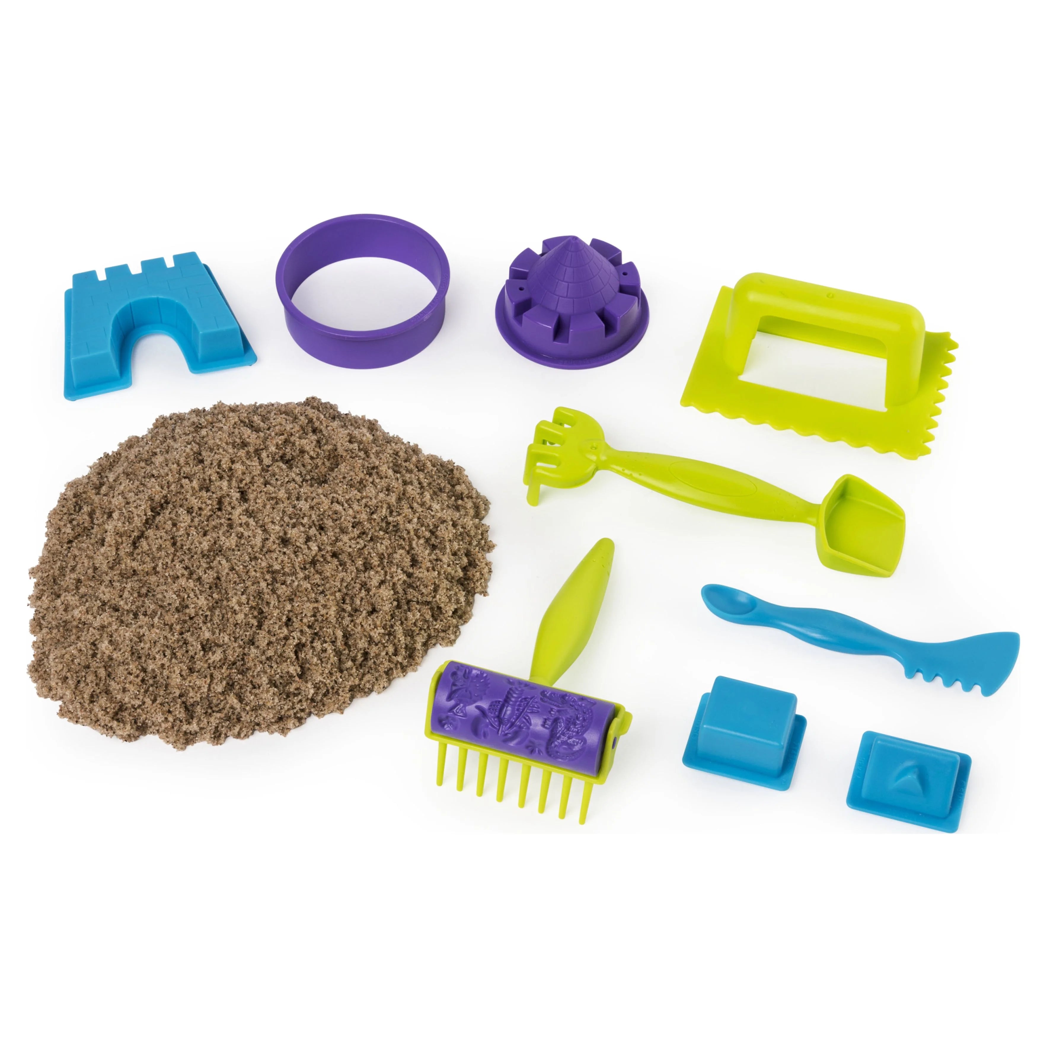 12 oz. All-Natural Kinetic Beach Sand Playset with Castle Molds R371