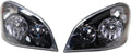 Headlight Assembly for Freightliner Cascadia 2008-2014 Halogen Black L28796