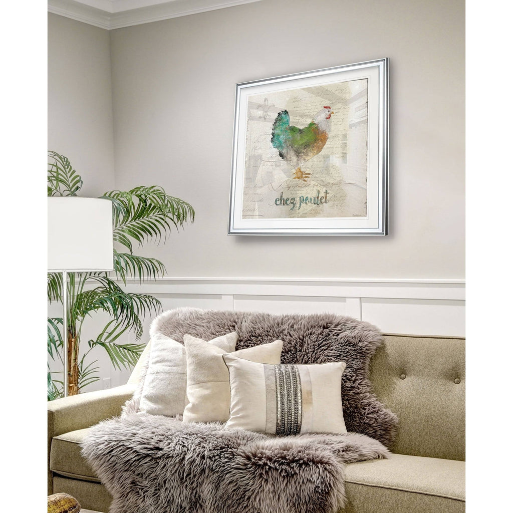Framed Giclee Print 24 x 24 I4374