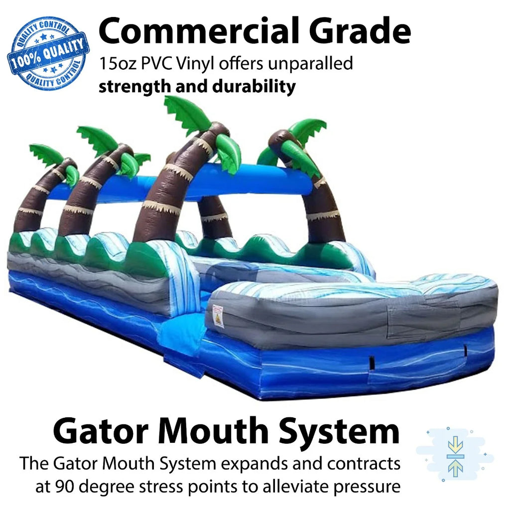 Commercial Inflatable Slip n Slide with Blower, 35' H128052