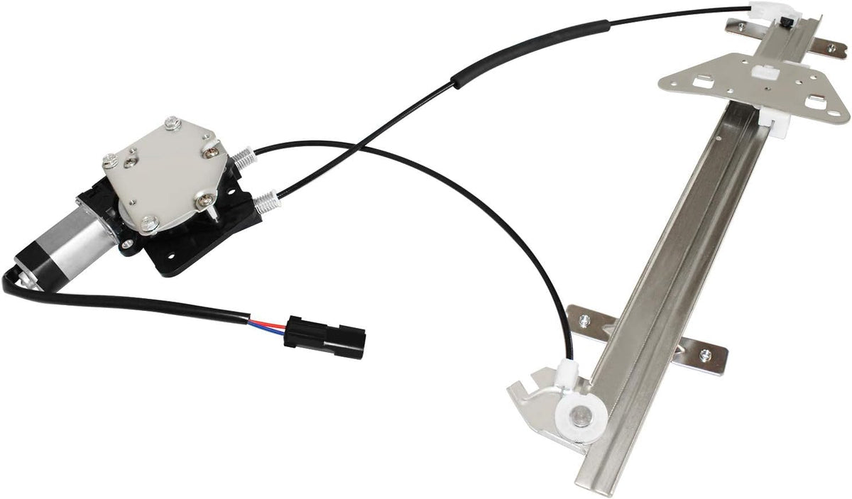 Front Drive Side Power Window Regulator Motor Assembly for 1998-2004 Dodge Durango & 2000-2004 Dodge Dakota Pack of 2 D55016