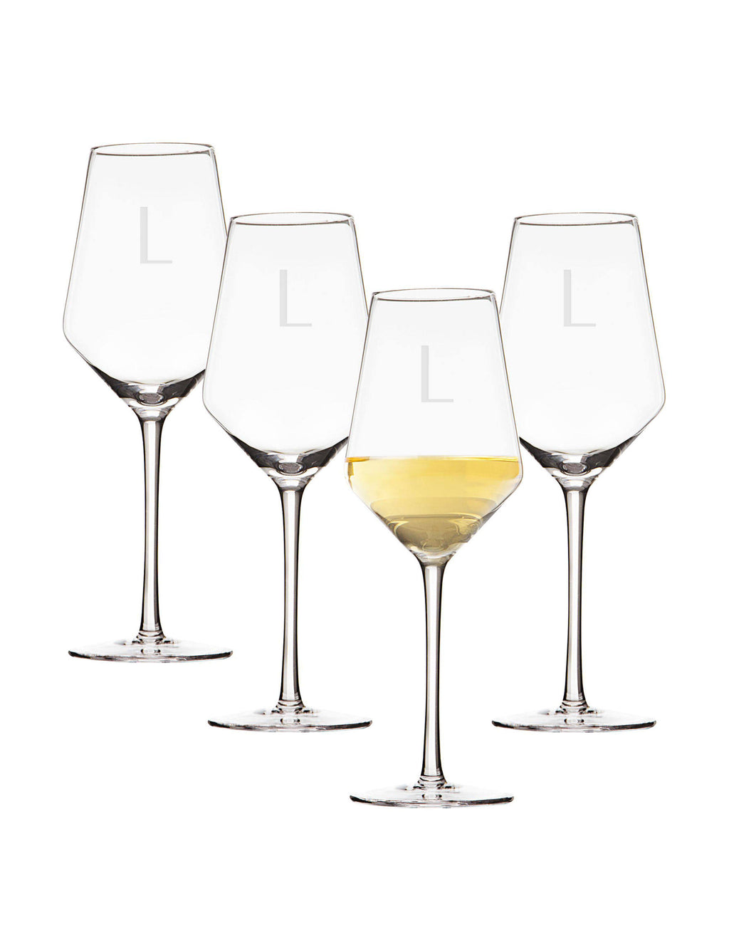 White Wine Estate Glass Set of 4 U497