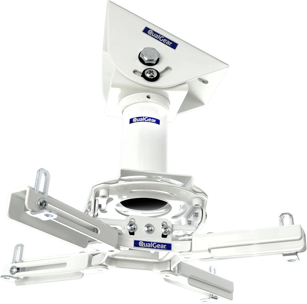 White Pack of 2 Projector Mount Kit Ceiling Adapter Q42509