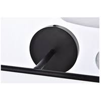 Black Bath Sconce with White Fabric Shade H216
