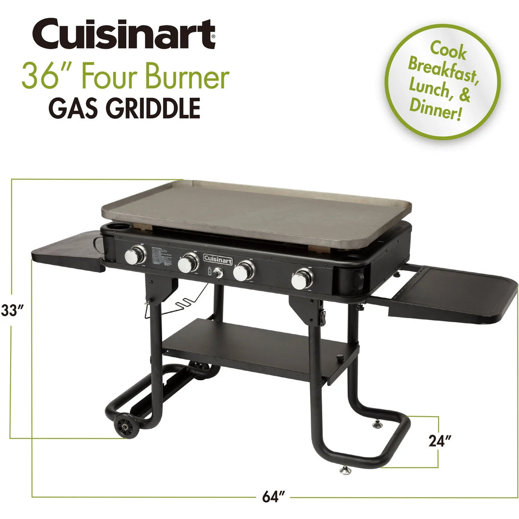 36-in 4-Burner Gas Griddle U86304
