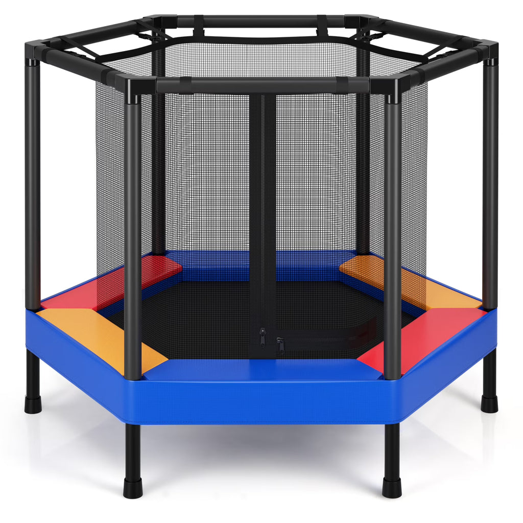 48’’ Hexagonal Shape Toddler Trampoline H5747