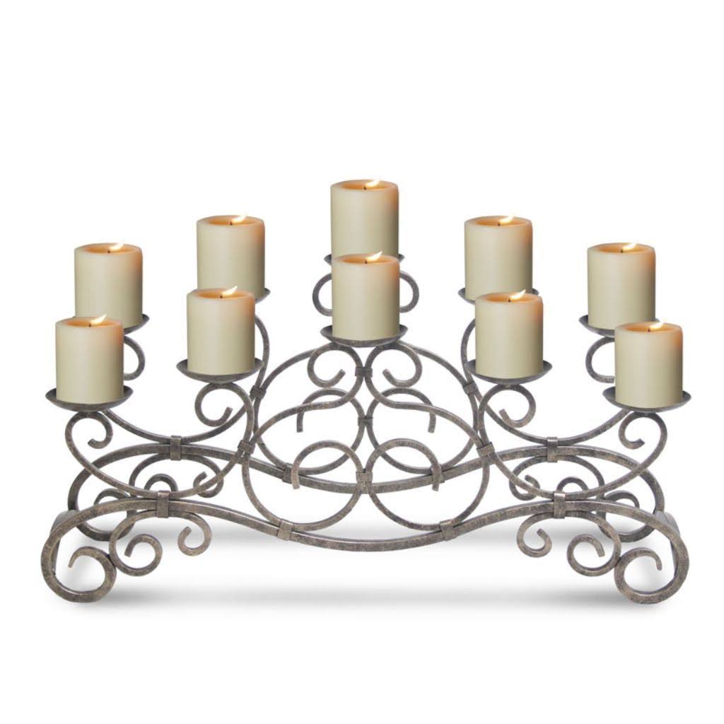Distressed Bronze Candelabra R871